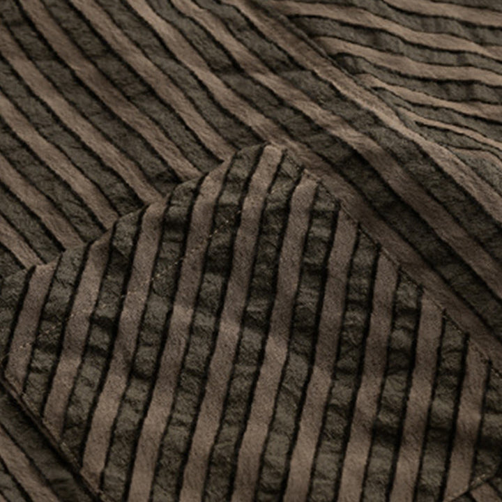 Buddha Stonesヴィンテージ ストライプ ボタンダウン スタンドカラー 長袖 メンズ コットンシャツ - image 13