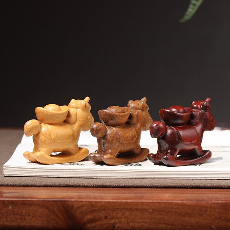 午年Buddha Stones緑白檀 紅白檀 菩提樹 彫刻インゴット 正装飾 - image 7