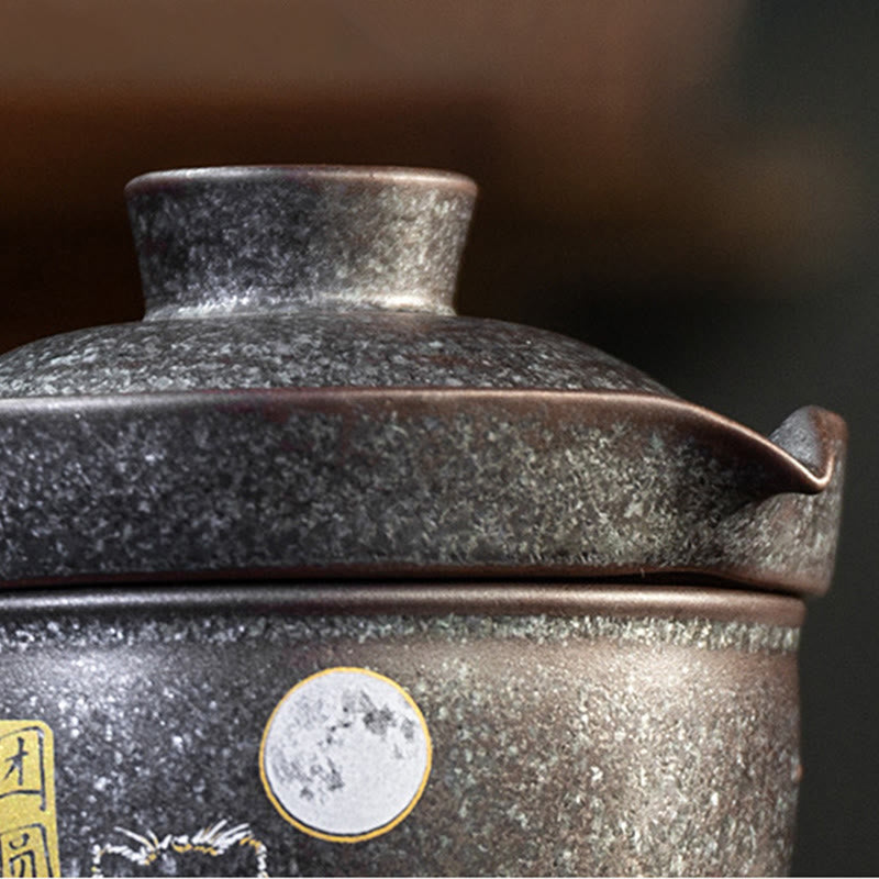 Buddha Stonesかわいい猫のティーカップカンフーティーカップ  - image 9