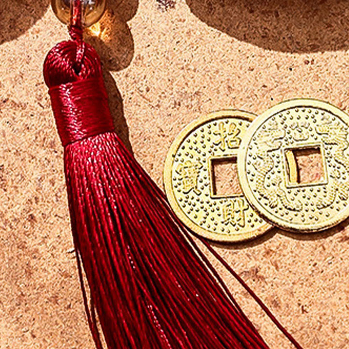 Buddha Stones、馬年2026年新年福文字タッセル刺繍、中国の赤い封筒 - image 9