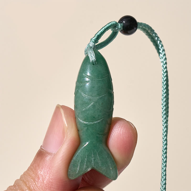 Buddha Stones彫刻鯉クリスタルインド瑪瑙アメジスト暖かさ豊かさネックレスペンダント - image 45