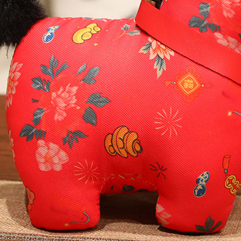 馬年用Buddha Stones赤紐中国結び 吊り下げ飾り - image 10