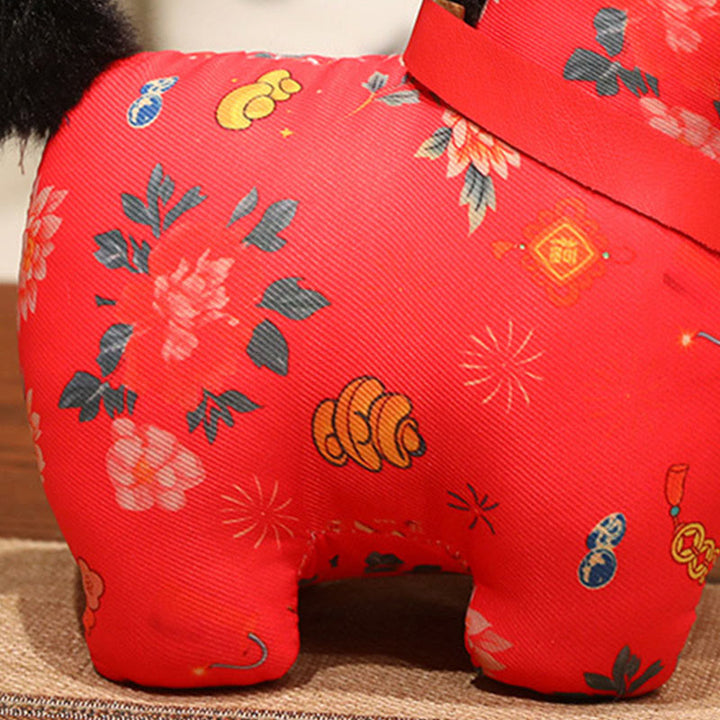 馬年用Buddha Stones赤紐中国結び 吊り下げ飾り - image 10