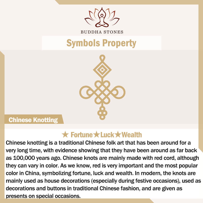 馬年用Buddha Stones赤紐中国結び 吊り下げ飾り - image 7