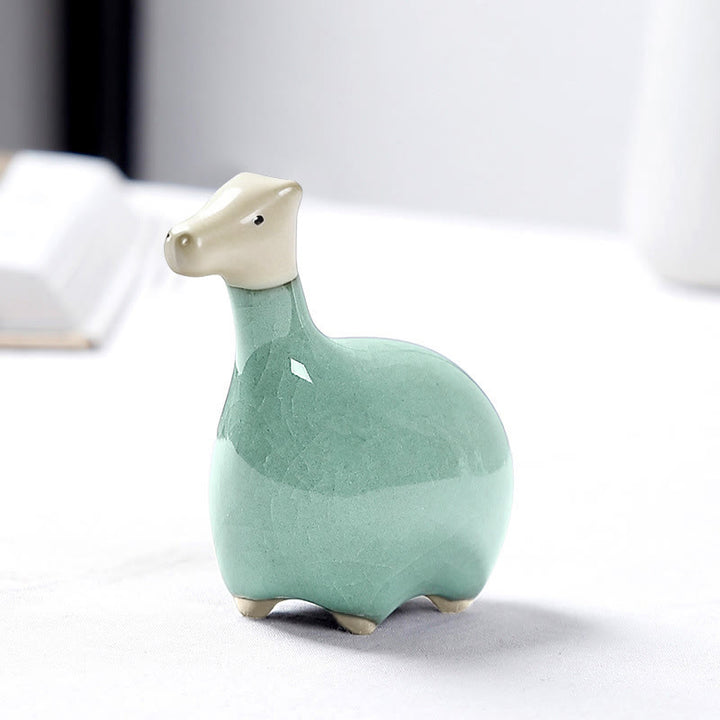 Buddha Stones十二支 陶器 ティーペット ホームデコレーション - image 11