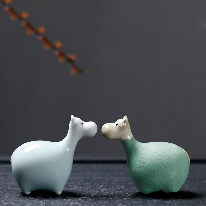 Buddha Stones十二支 陶器 ティーペット ホームデコレーション - image 35