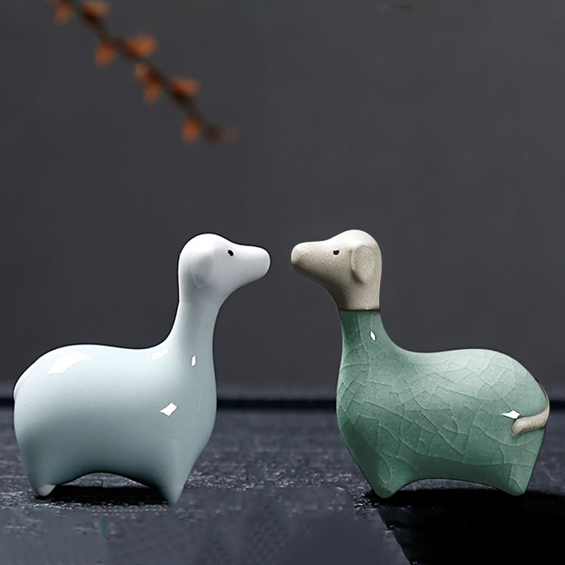 Buddha Stones十二支 陶器 ティーペット ホームデコレーション - image 43