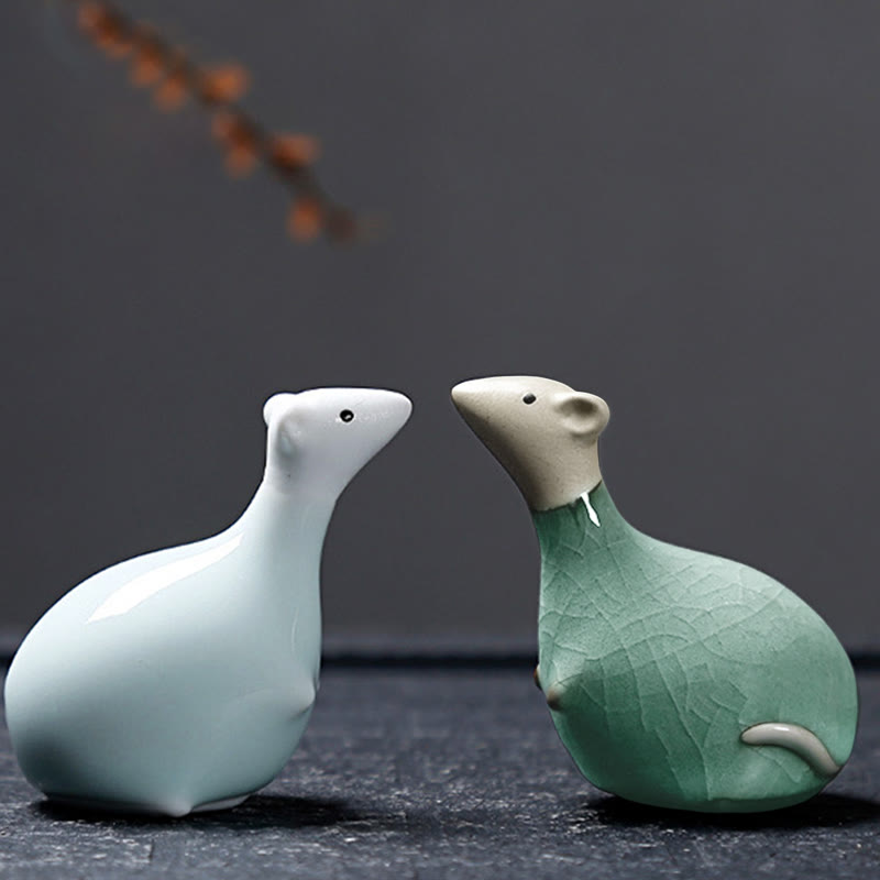 Buddha Stones十二支 陶器 ティーペット ホームデコレーション - image 34