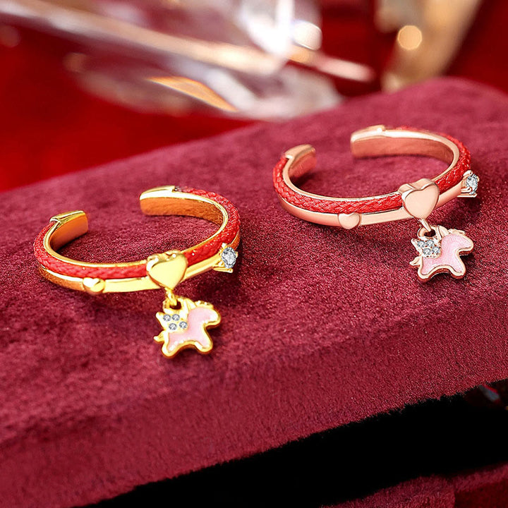 Buddha Stonesレッドアゲート 925スターリングシルバー コンフィデンス オープンリング - image 2