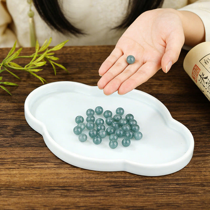 Buddha Stones 午年の翡翠の豊かさと豊穣のブレスレット - image 10