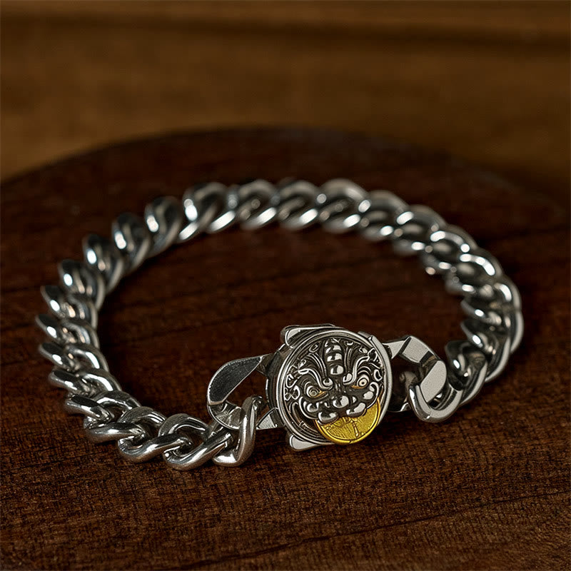 Buddha Stones銅貔貅富幸運ブレスレット - image 1