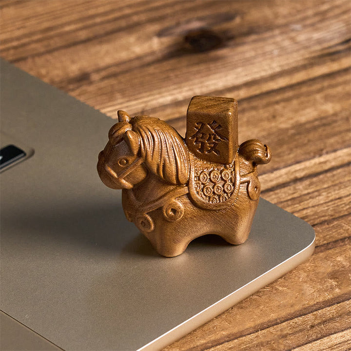 Buddha Stones 午年 桃の木 辰砂 緑白檀赤紐魔除け 厄除けセット - image 6