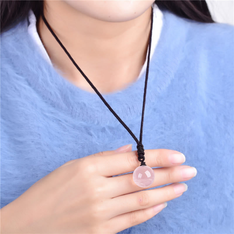 Buddha Stones アメジスト、イエローアゲート、各種アゲート、ピンククリスタル、ラズライト、ラピスラズリ、バランスネックレス、ペンダント - image 12