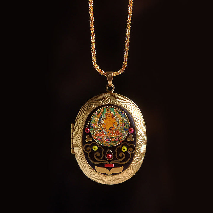 Buddha Stones 銅観音観音ザキラム富ペンダント ネックレス - 財神チェーン（ネックレス長さ：60cm） - image 23