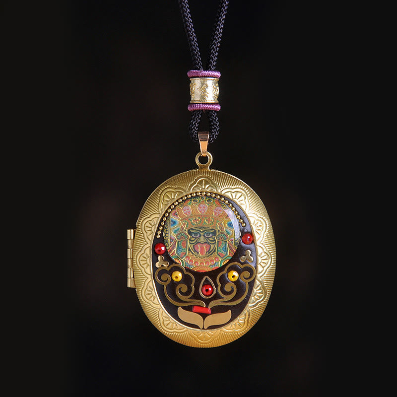 Buddha Stones 銅観音観音ザキラム富ペンダント ネックレス - ザキラムロープ（ネックレス長さ：72cm） - image 27