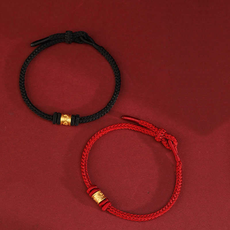 Buddha Stones チベットのハンドメイド999ゴールド製「オーム・マニ・パドメ・フム」幸運の守護ブレスレット - image 12