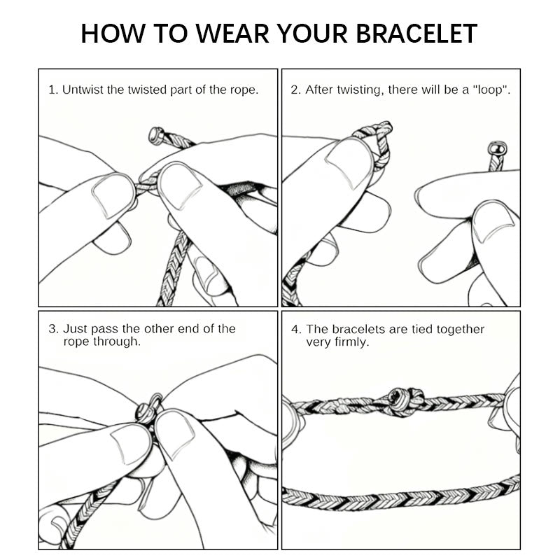 Buddha Stonesチベット手作り多色糸キングコングノット強度編み紐ブレスレット - image 10