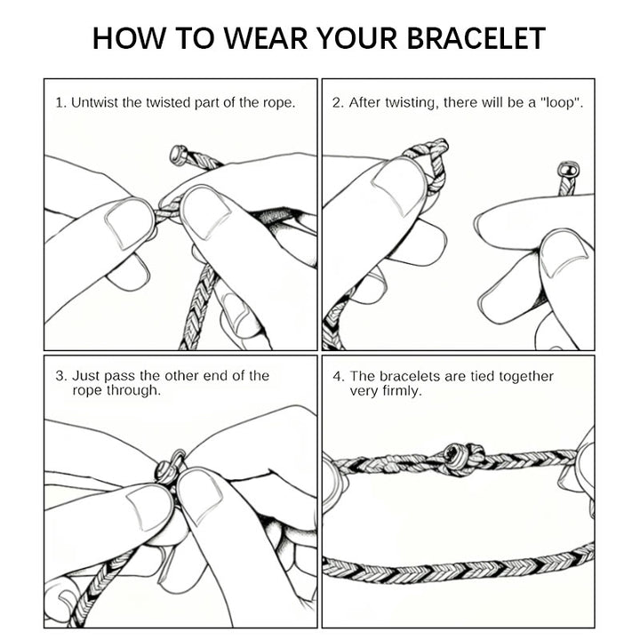 Buddha Stonesチベット手作り多色糸キングコングノット強度編み紐ブレスレット - image 10