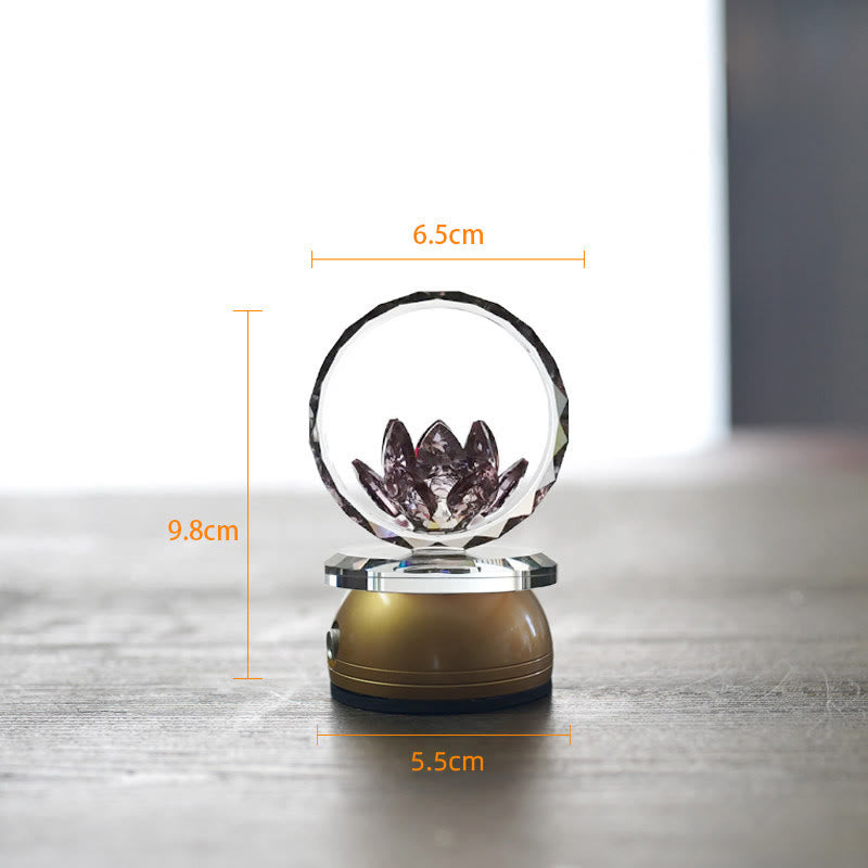 Buddha Stones ロータス銅真鍮新スタートホームデコレーション - 銅真鍮ベース - 6.5×9.8×5.5cm - 充電式 - image 20