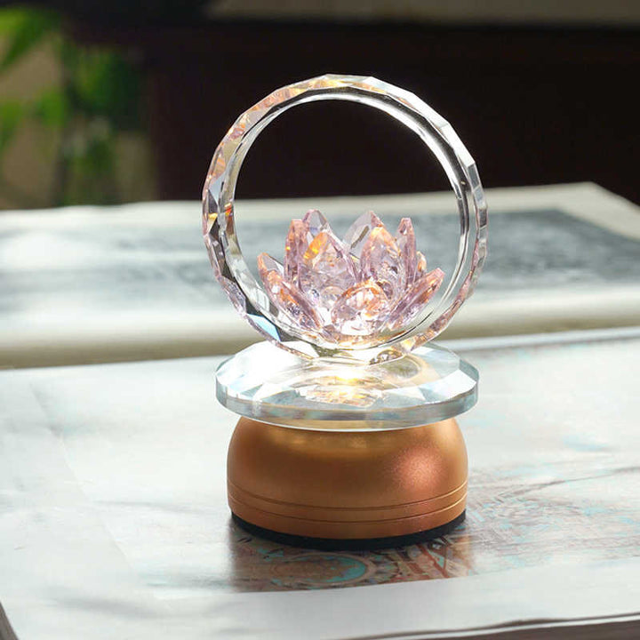 Buddha Stones ロータス銅真鍮新スタートホームデコレーション - image 3