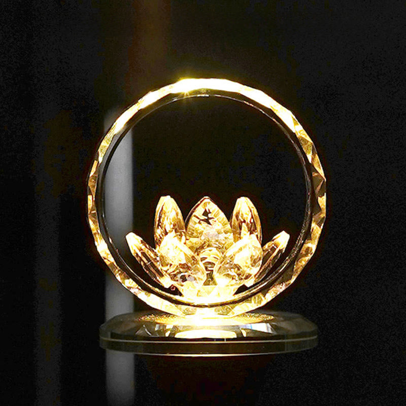 Buddha Stones ロータス銅真鍮新スタートホームデコレーション - image 7