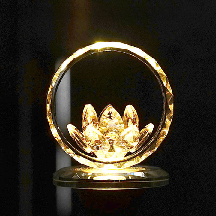 Buddha Stones ロータス銅真鍮新スタートホームデコレーション - image 7