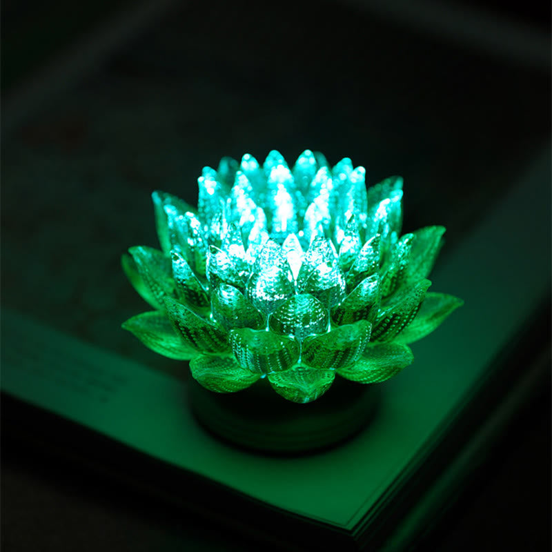 Buddha Stones 蓮の花、六里ガラス、銅、真鍮、新しい始まり、家の装飾 - image 47
