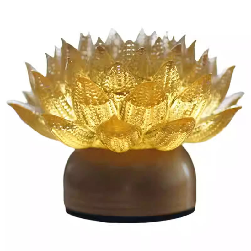 Buddha Stones 蓮の花、六里ガラス、銅、真鍮、新しい始まり、家の装飾 - image 23
