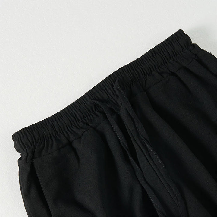 Buddha Stones無地 ボヘミアンストライプ レディース ワイドレッグパンツ ポケット付き - image 11