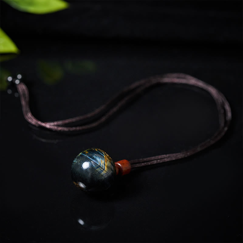 Buddha Stones ホワイトクリスタル ピンククリスタル タイガーアイ スモーキークォーツ プロテクションネックレスペンダント - image 27