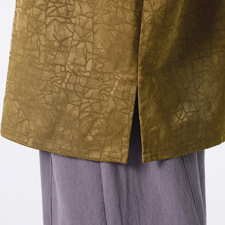 Buddha Stones 夏 レトロ クラックル 吉兆 雲柄 半袖 メンズ Tシャツ - image 12