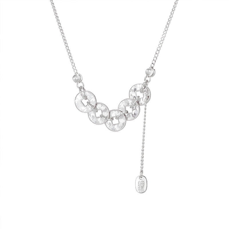 Buddha Stones 925スターリングシルバー五帝コイン守護リングブレスレットネックレスペンダント - image 4