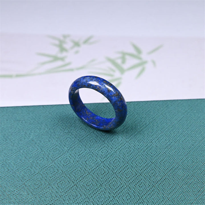 Buddha Stones 天然ラズライト（ラピスラズリ）セルフケアリング - image 2