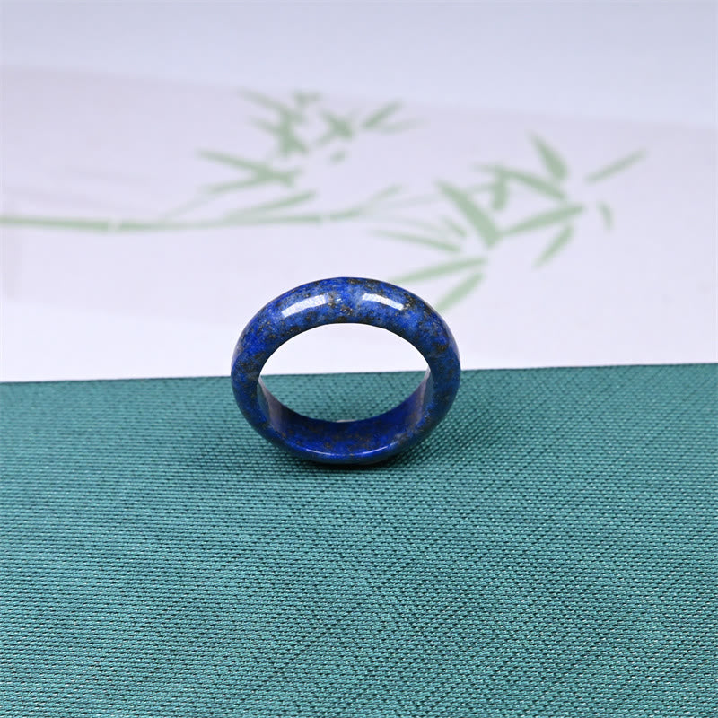 Buddha Stones 天然ラズライト（ラピスラズリ）セルフケアリング - image 3