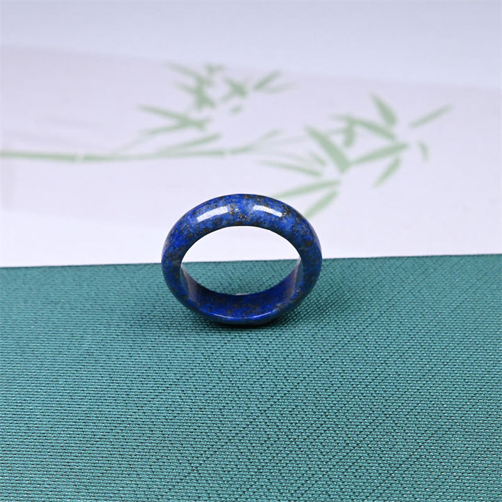 Buddha Stones 天然ラズライト（ラピスラズリ）セルフケアリング - image 3