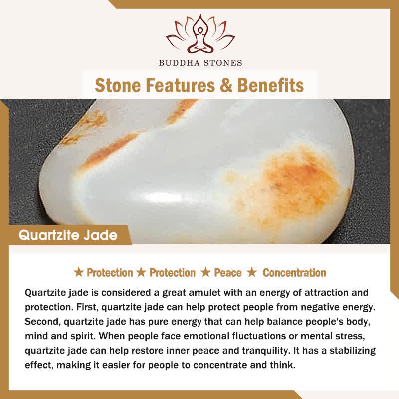 Buddha Stones 彫刻入り竹製天然ピンククォーツァイト翡翠保護ネックレスペンダント - image 5