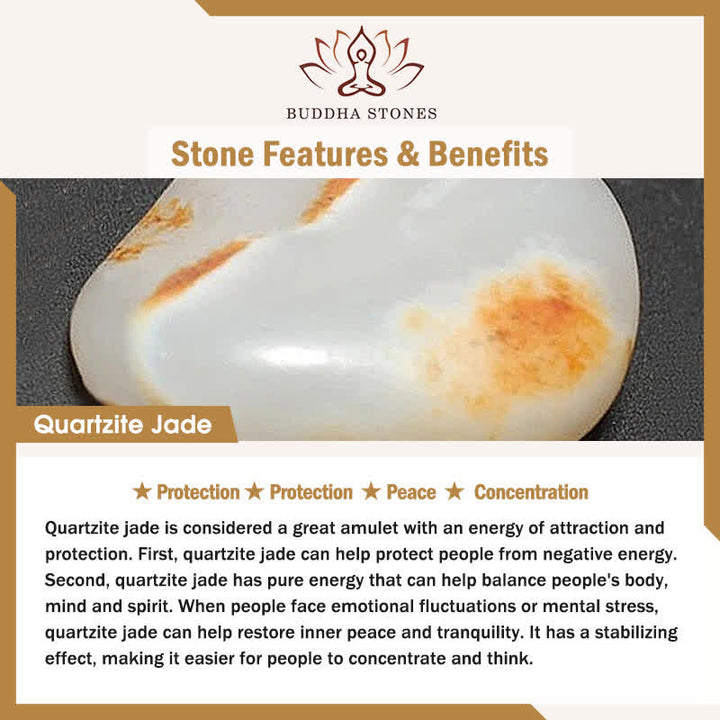Buddha Stones 彫刻入り竹製天然ピンククォーツァイト翡翠保護ネックレスペンダント - image 5