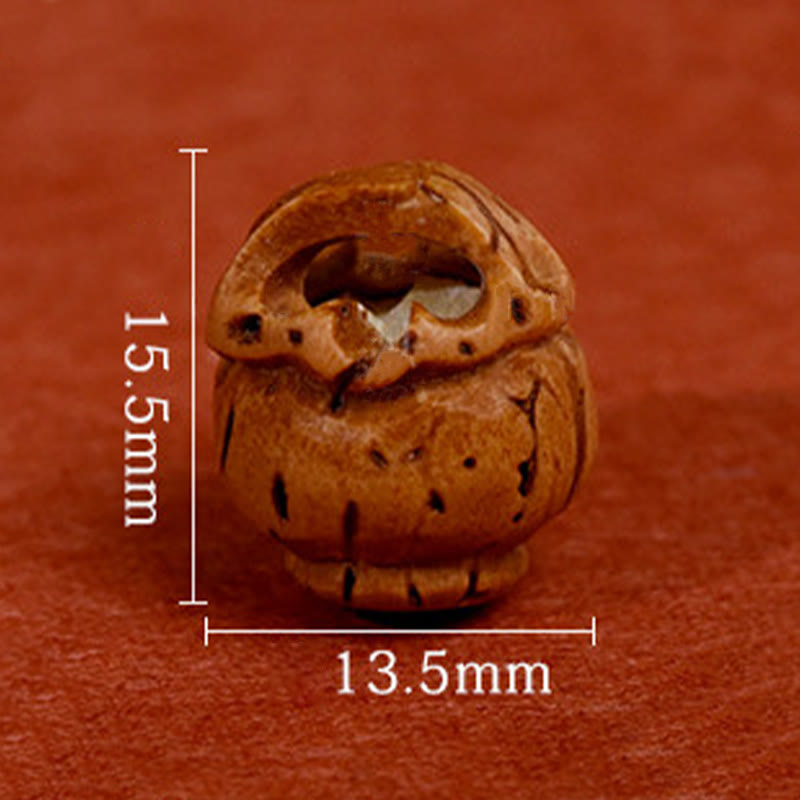 Buddha Stones 編み込みピーチピット赤紐強度調節可能猫犬用ペット首輪 - image 20