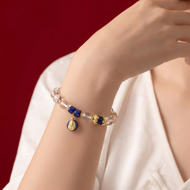 Buddha Stones クリアクォーツ ザキラム守護ブレスレット - image 4