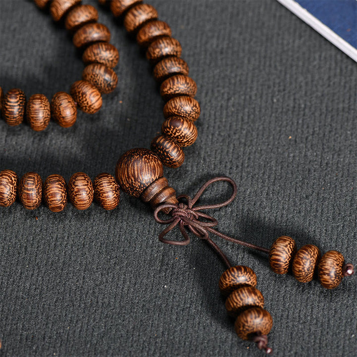 Buddha Stones 108個の木目調ビーズを使った、穏やかなエネルギーをもたらすマーラー数珠） - image 7