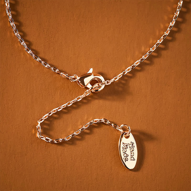 Buddha Stones ひょうたん型デザインの銅製お守りネックレスペンダント - image 6