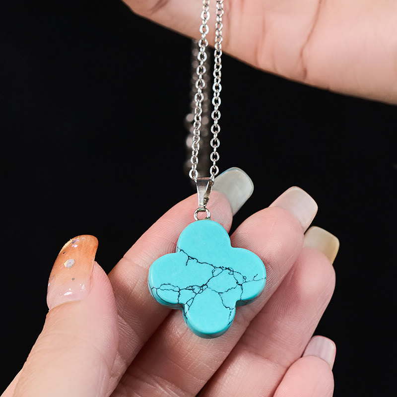Buddha Stones 様々なクリスタルグリーンアベンチュリン、ブラックオブシディアン、タイガーアイ、梅の花の幸運ネックレスペンダント - image 24