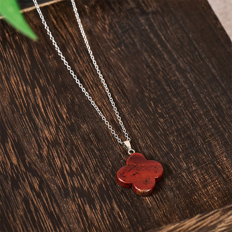 Buddha Stones 様々なクリスタルグリーンアベンチュリン、ブラックオブシディアン、タイガーアイ、梅の花の幸運ネックレスペンダント - image 30