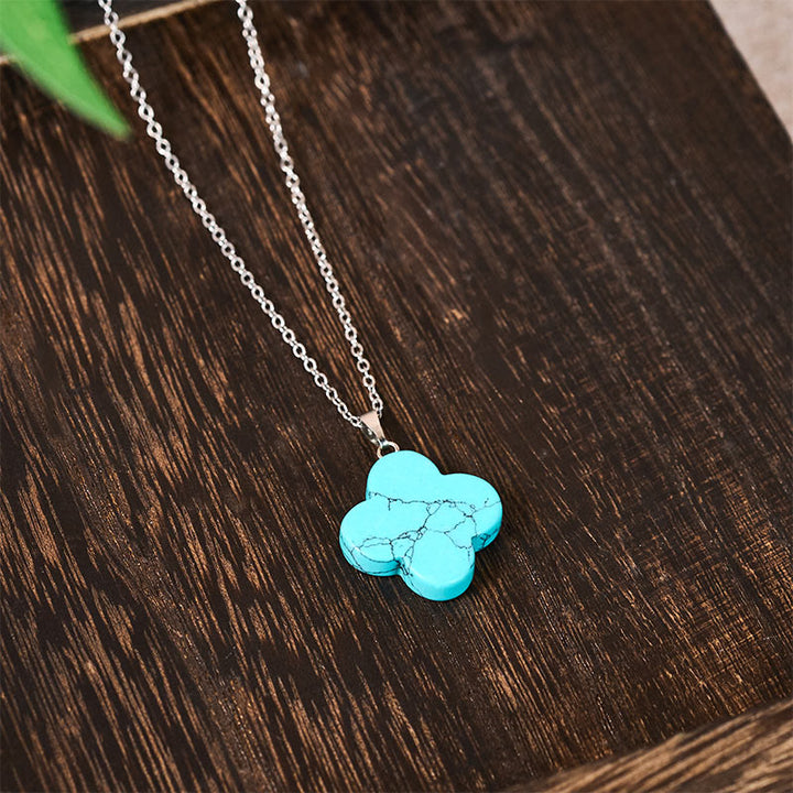 Buddha Stones 様々なクリスタルグリーンアベンチュリン、ブラックオブシディアン、タイガーアイ、梅の花の幸運ネックレスペンダント - image 23
