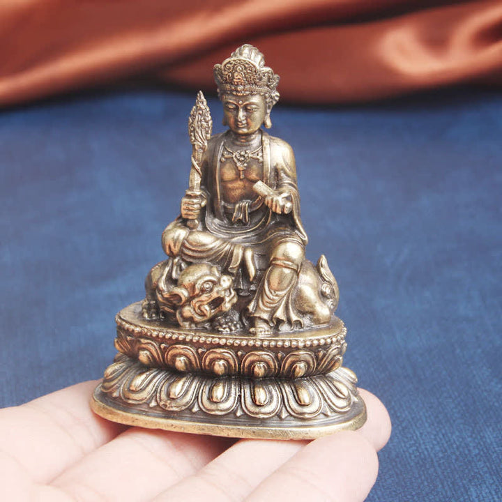Buddha Stones文殊菩薩 銅像 装飾