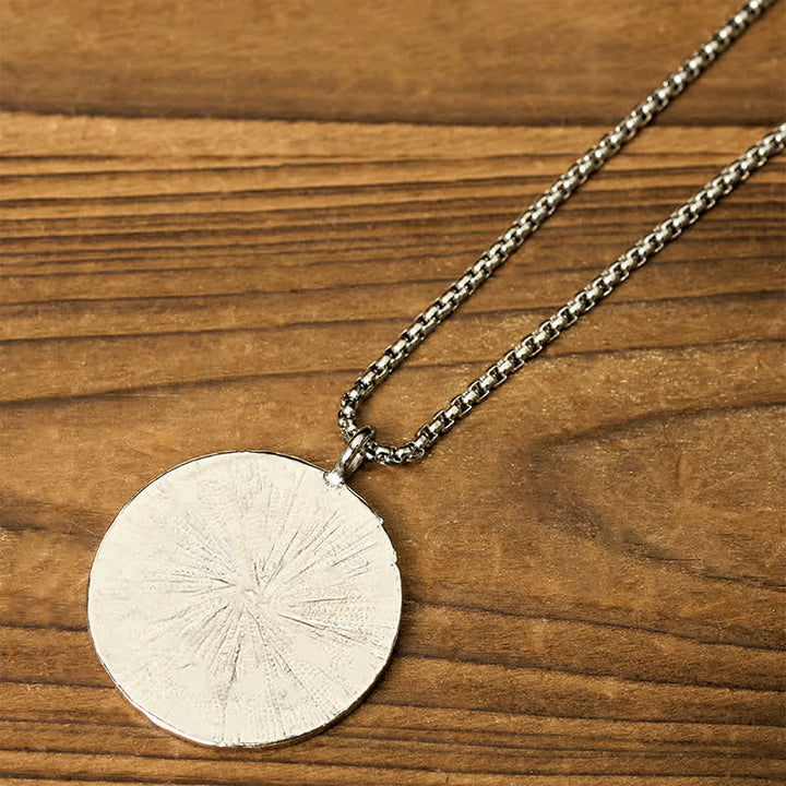 Buddha Stones 陰陽八卦チタン鋼バランスネックレスペンダント - image 2