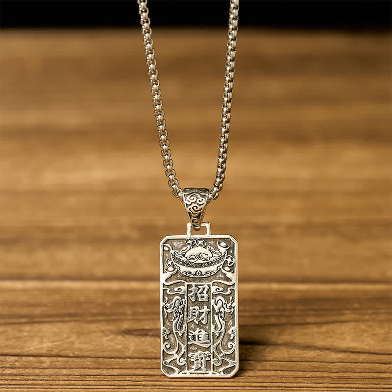Buddha Stones 銅製貔貅（ひきゅう）チェーン 富のネックレスペンダント - image 3
