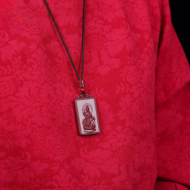 Buddha Stones 十二支誕生仏辰砂良縁祈願ネックレスペンダント - image 15