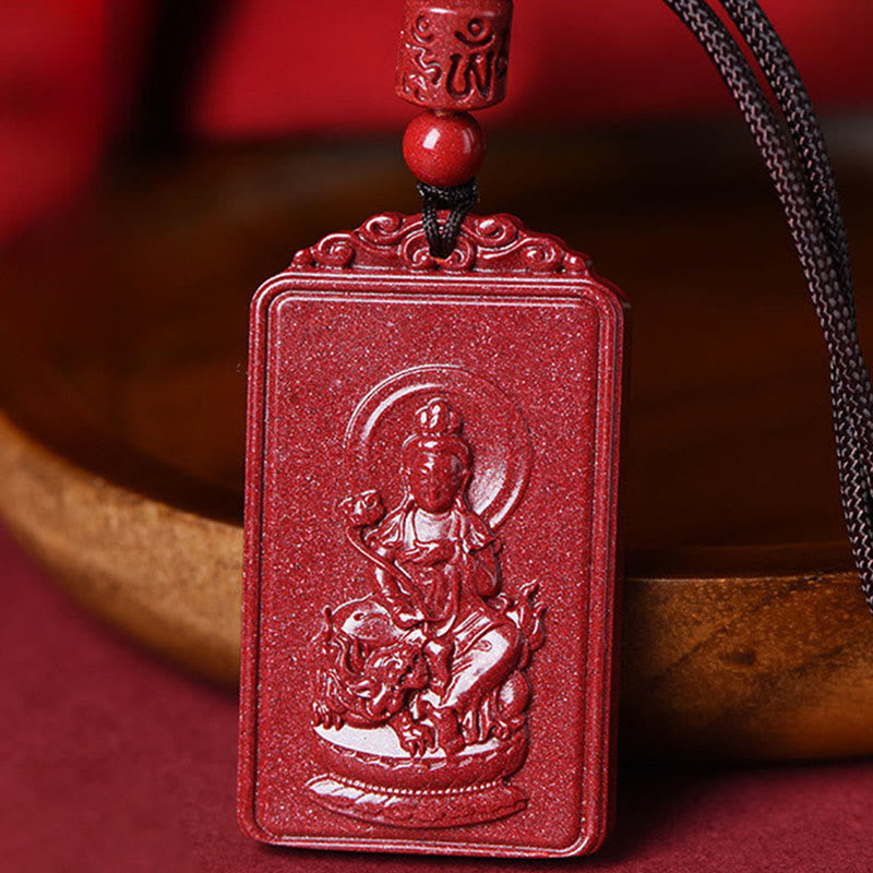 Buddha Stones 十二支誕生仏辰砂良縁祈願ネックレスペンダント - image 12