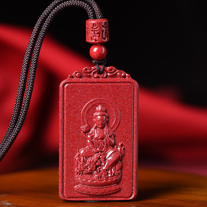 Buddha Stones 十二支誕生仏辰砂良縁祈願ネックレスペンダント - image 11